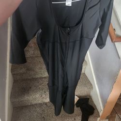 Black womens bodysuit