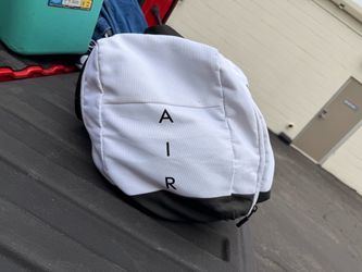 Nike Air White and Black Backpack