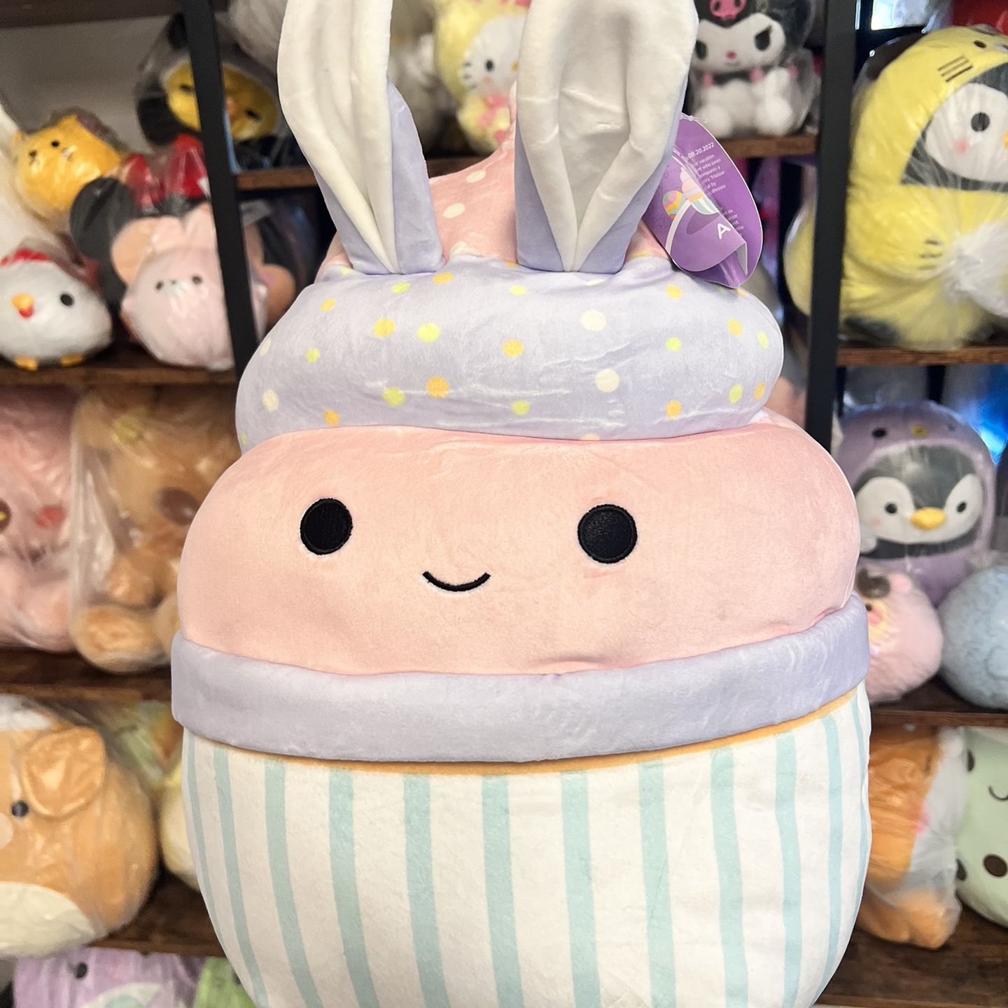 Squishmallow 12” Aligail Cupcake Soft Sprinkle Bunny Ear Easter Plush BNWT  for Sale in El Monte, CA - OfferUp