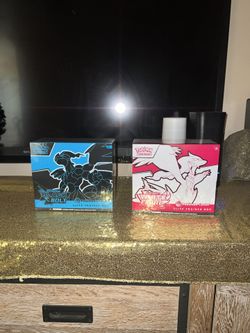 Pokemon Cards Black Bolt & White Flare ETBs Pokemon Center