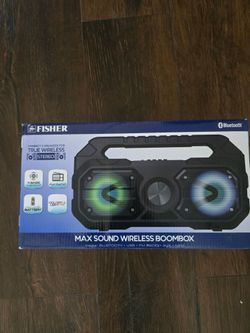 Radio and Bluetooth Boom Box