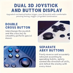 R36S Retro Handheld Console Portable Pocket Gaming Device with 32+64G TF Card And 3.5-Inch IPS Display Running on Linux System