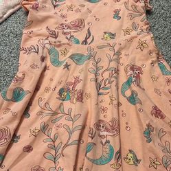Little Mermaid Dress Toddler Girl 2t