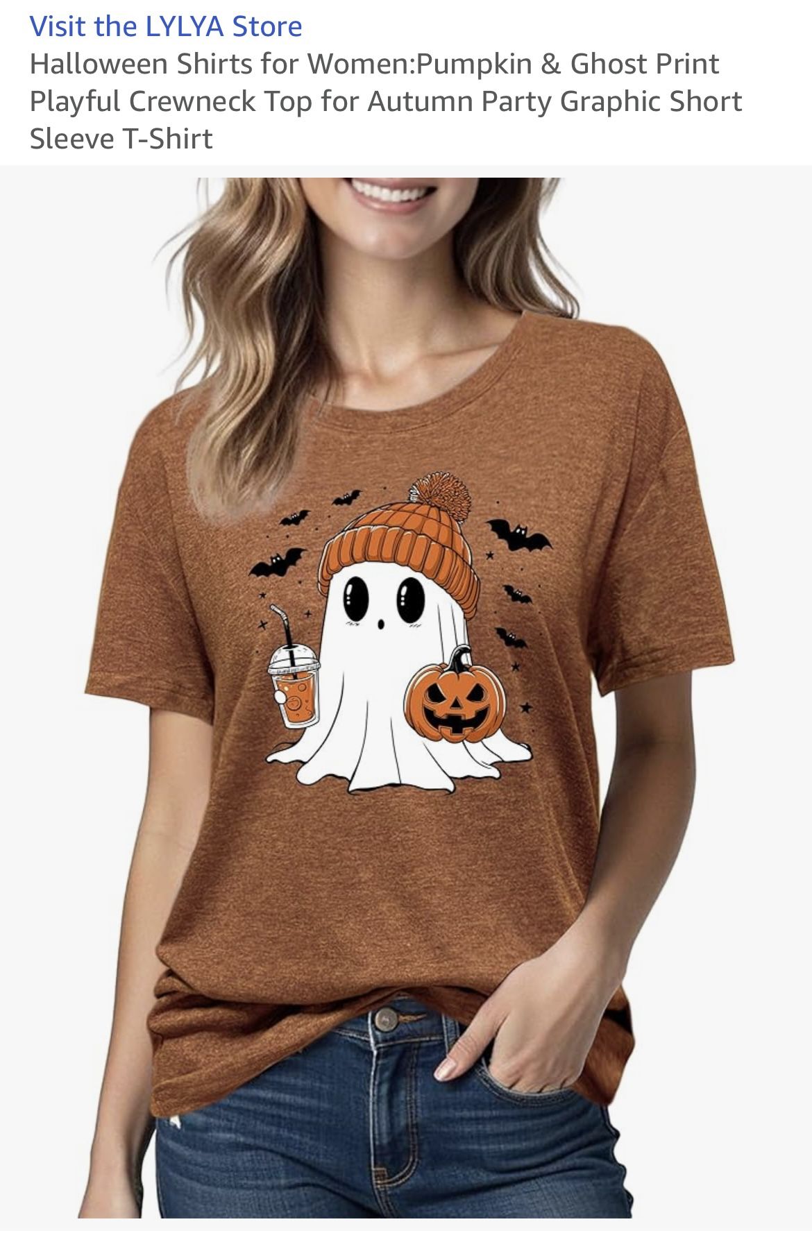 Brand New Halloween Shirts for WomenXL