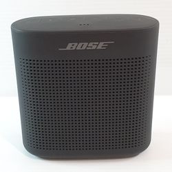 Bose SoundLink Color II Bluetooth Portable Speaker System - Black with charging cable
