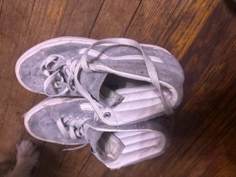 Vans High-Top Sneakers Gray Suede