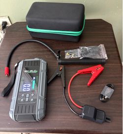 Portable Car Jump Starter with Carrying Case
