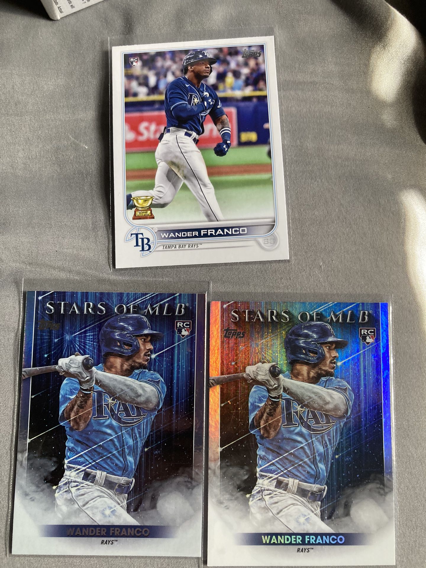 Topps Tampa Bay Rays Franco Rookie Cards