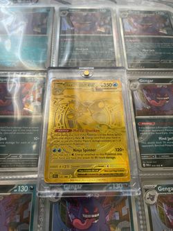 GOLD Greninja EX