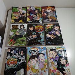 9 Demon slayer book new.
All for Only 40 dollars (all paid 100 dollars).
Incredible deal.