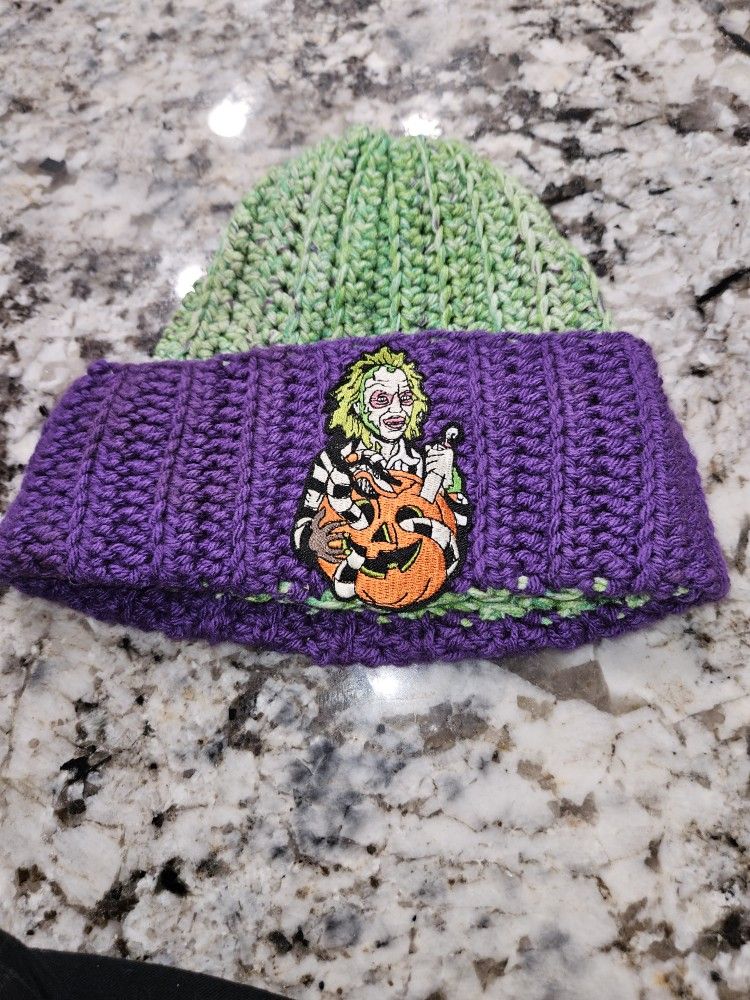 Beetlejuice Beanie