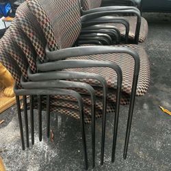 Stackable Office Chairs $40 Each (10 Left)