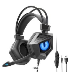 Pro Gaming Led Headset Blue Eyes