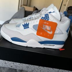 Military blue 4’s Size 12