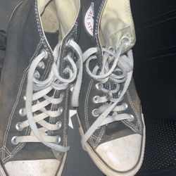 Converse All Star Size 8 Worn In