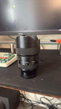 Sigma 14-24 2.8 lens e-mount