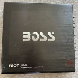 Boss Riot 2504 4 Channel Amplifier