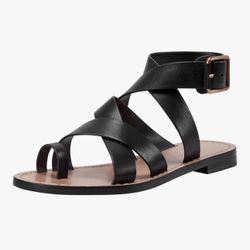 Marc Fisher LTD Women's Lollie Flat Sandal Size 5