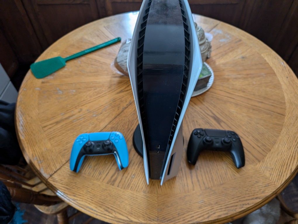 PS5 With. Two Controllers