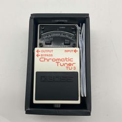 *NEW* BOSS Compact Chromatic Tuner | Perfect for Guitar & Bass - TU-3 