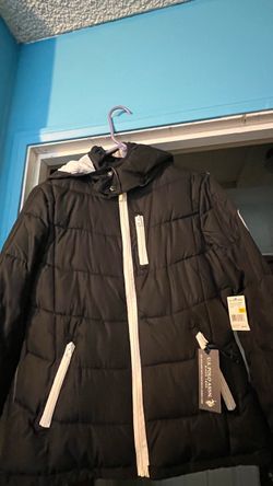 U.S. Polo Hooded Black Jacket