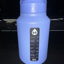 HydroJug Light Blue Sport 64 Oz Tumbler Travel Insulated Drink Cup Bottle Flask NEW $55 Retail 