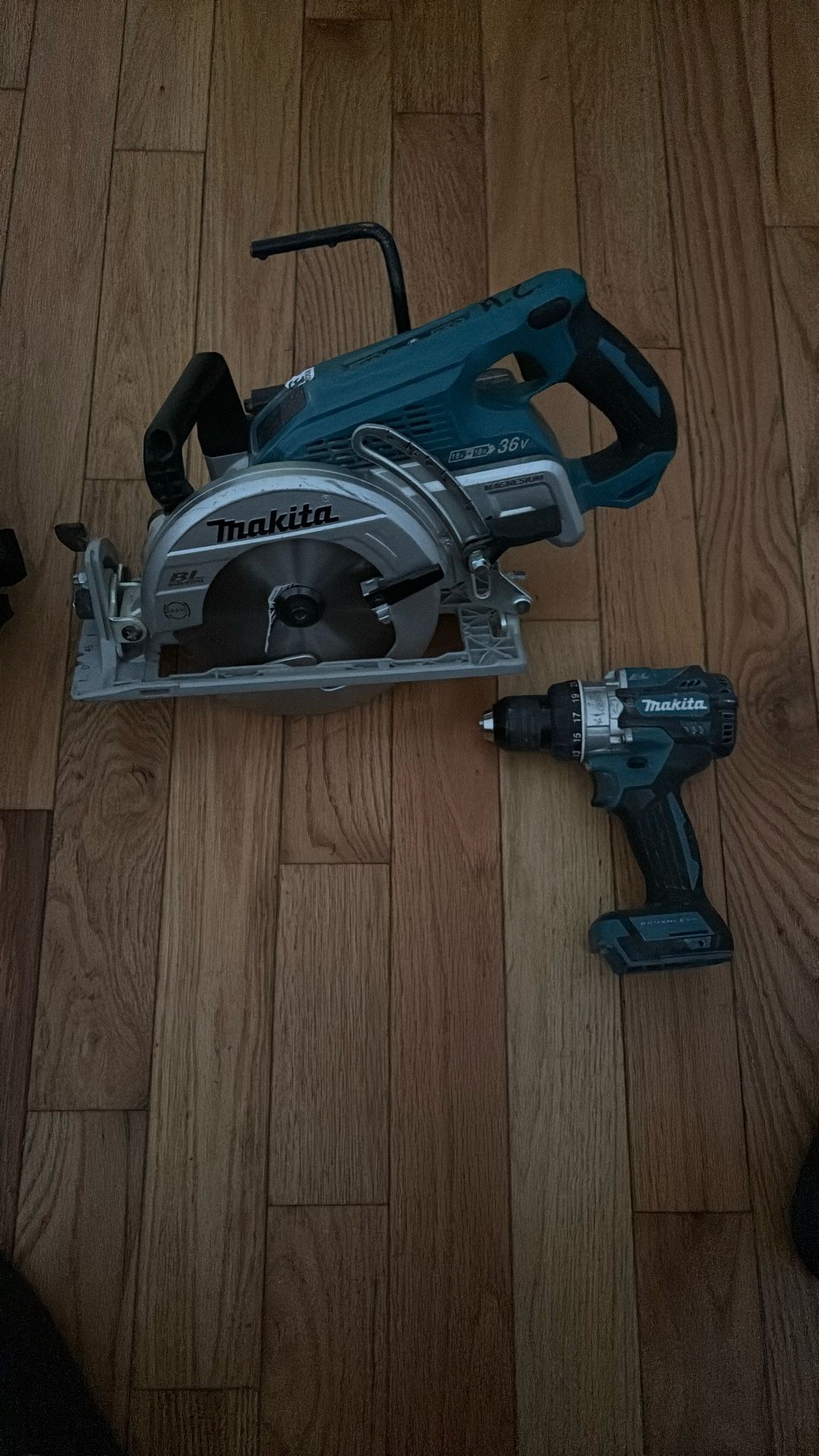 Makita Circular Saw And Hammer Drill