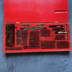 Vintage Tap & Die & Drill Set