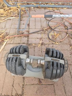 Bowflex SelectTech Adjustable Dumbbell