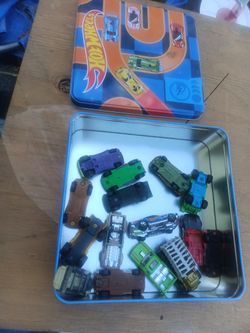 Hot Wheels Cars And Box