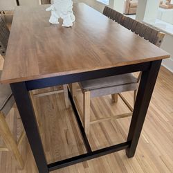 High dining table
