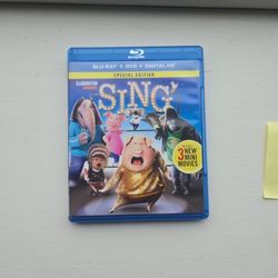 Sing blue ray disc special edition