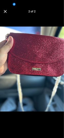Jimmy choo parfums red glitter bag