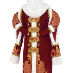 Red and Gold Santa Claus Costume/ Ded Moroz / Дед Мороз