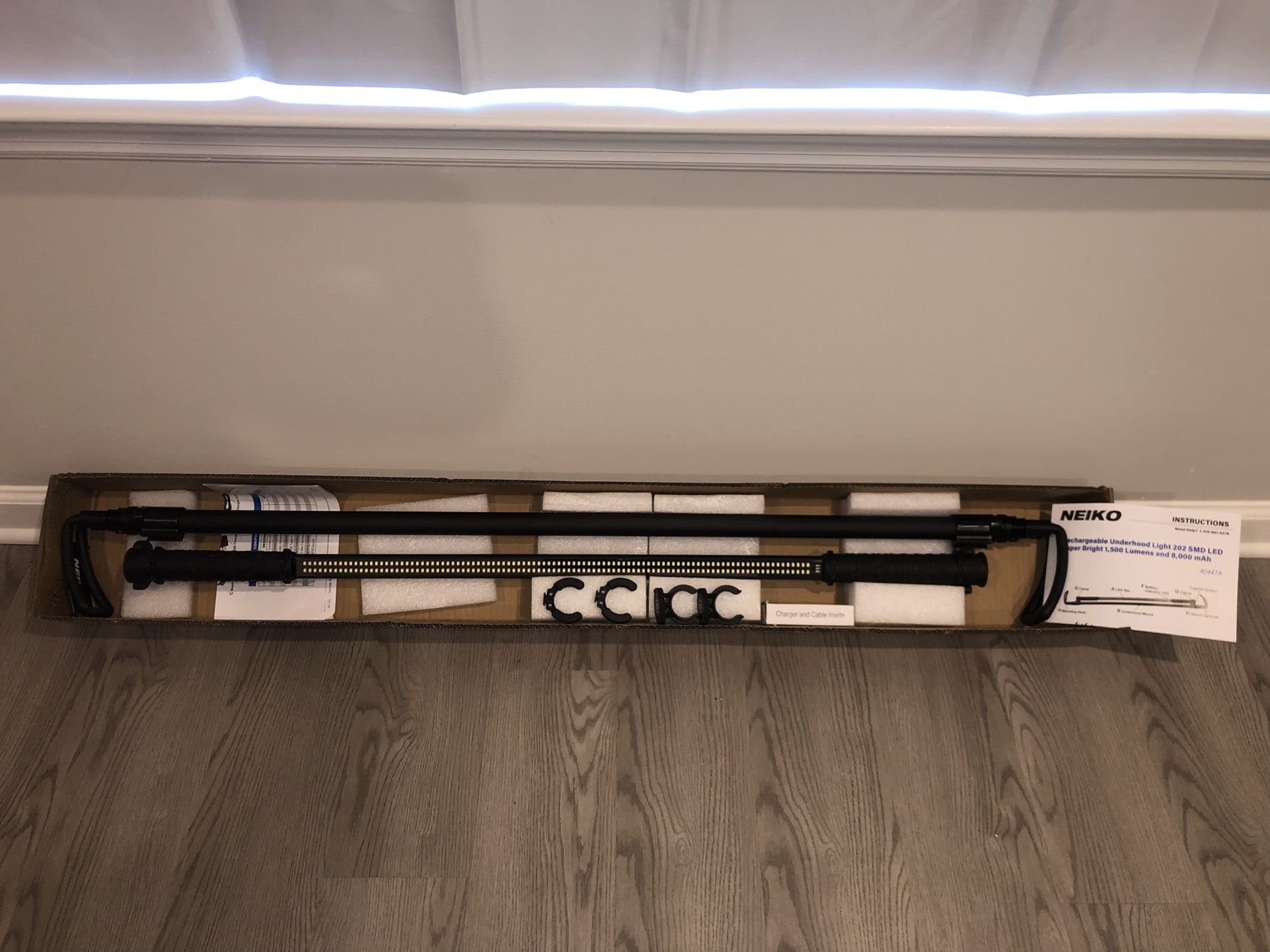 Neiko Mechanic Rechargeable Work Light Workshop Lamp