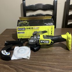 Ryobi 18v ONE+ HP Brushless 4-1/2” Angle Grinder 