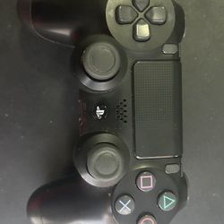 Black PS4 Controller