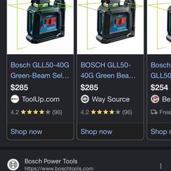 Bosch Laser