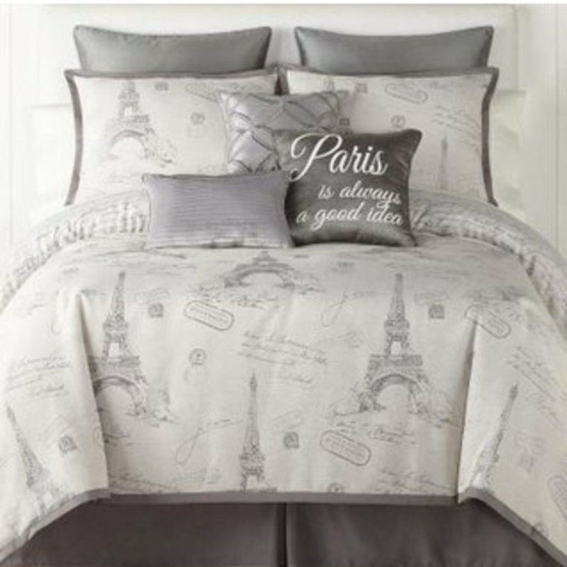 Paris Jacquard 7 Pc Comforter Set, Jcpenney Bedding Sets Twin Xl