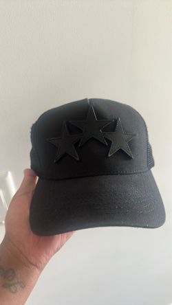 All black amiri hat