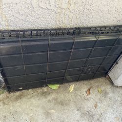 Small metal crate for dog