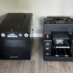 Dtf / Dtg Printer And Pretreatment Machine 
