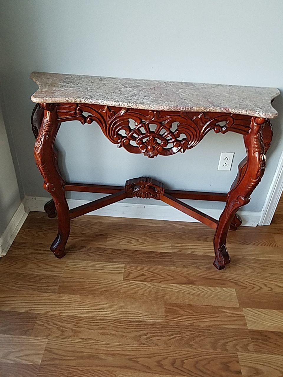 Hall Table with granite top