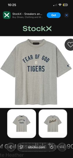 Fear of god tiger 90s tee