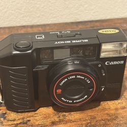 Canon AF35M II Film Camera