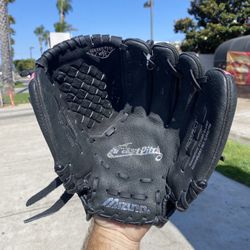 Girls Womens Black And Pink Righty Mizuno  Fastpitch Softball / Baseball Glove  Also Have Lefty LH RJ Righty Mens Womens And Childrens Youth Gloves