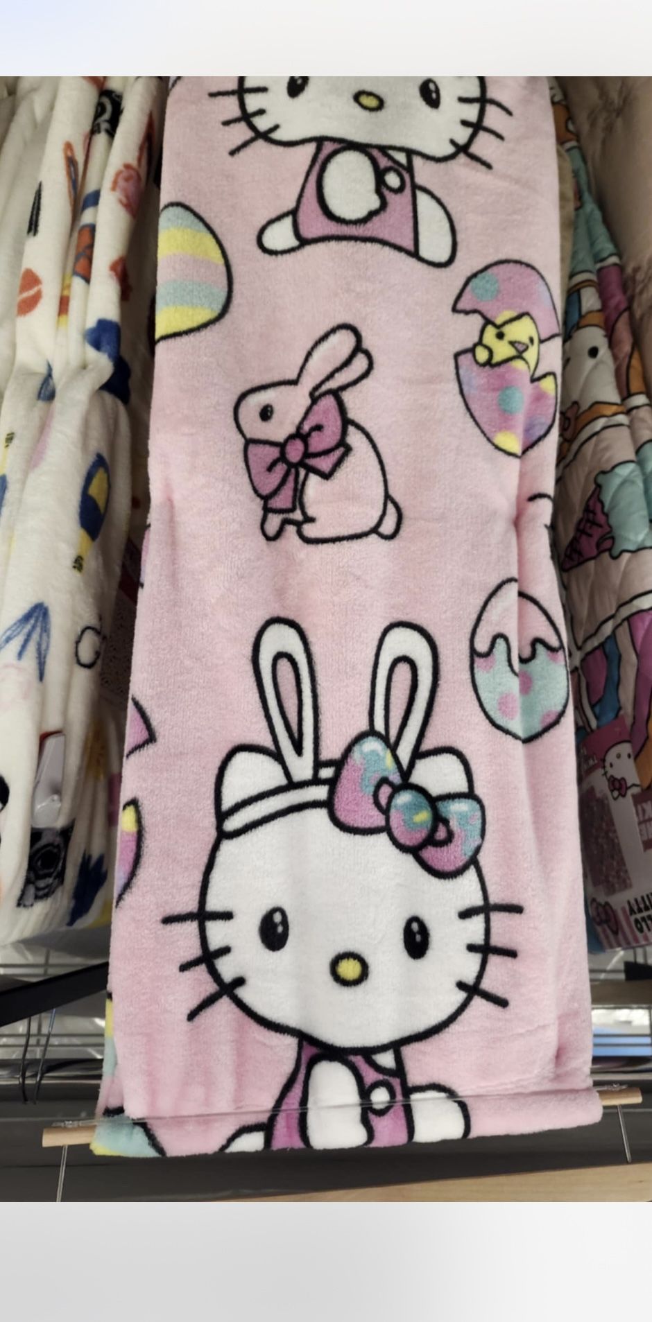 Hello Kitty Easter Blanket