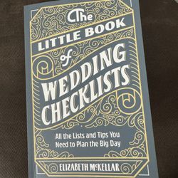 Wedding Checklist Book