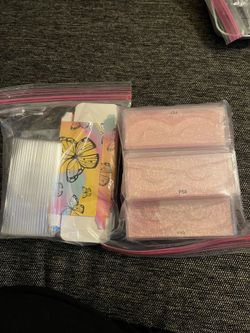 False Eyelash Packaging Supplies Lot