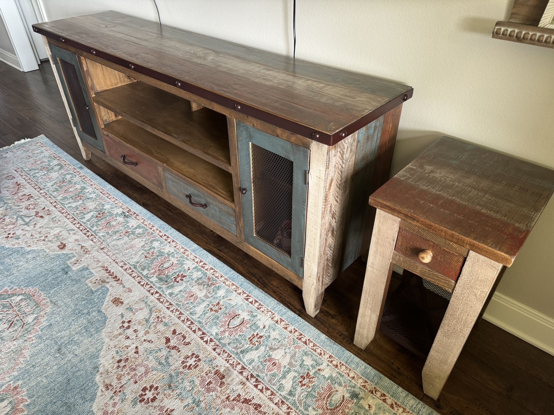 Tv Console And Side Table